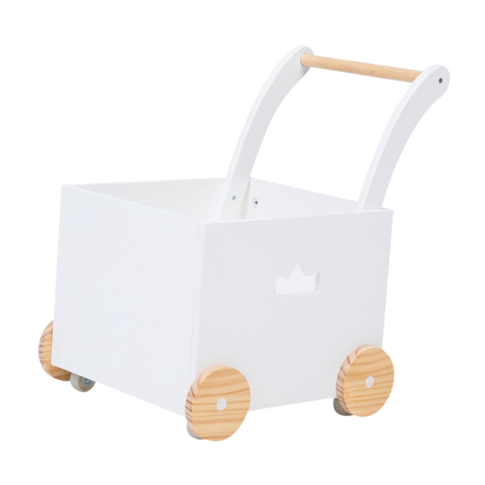 Qialexicon Baby Push Walker Cart for Toddlers Ages 3+ | Learning Walking Toy with Adjustable Handle | Perfect for Indoor & Outdoor Play, First Steps Assistance, and Early Childhood Development