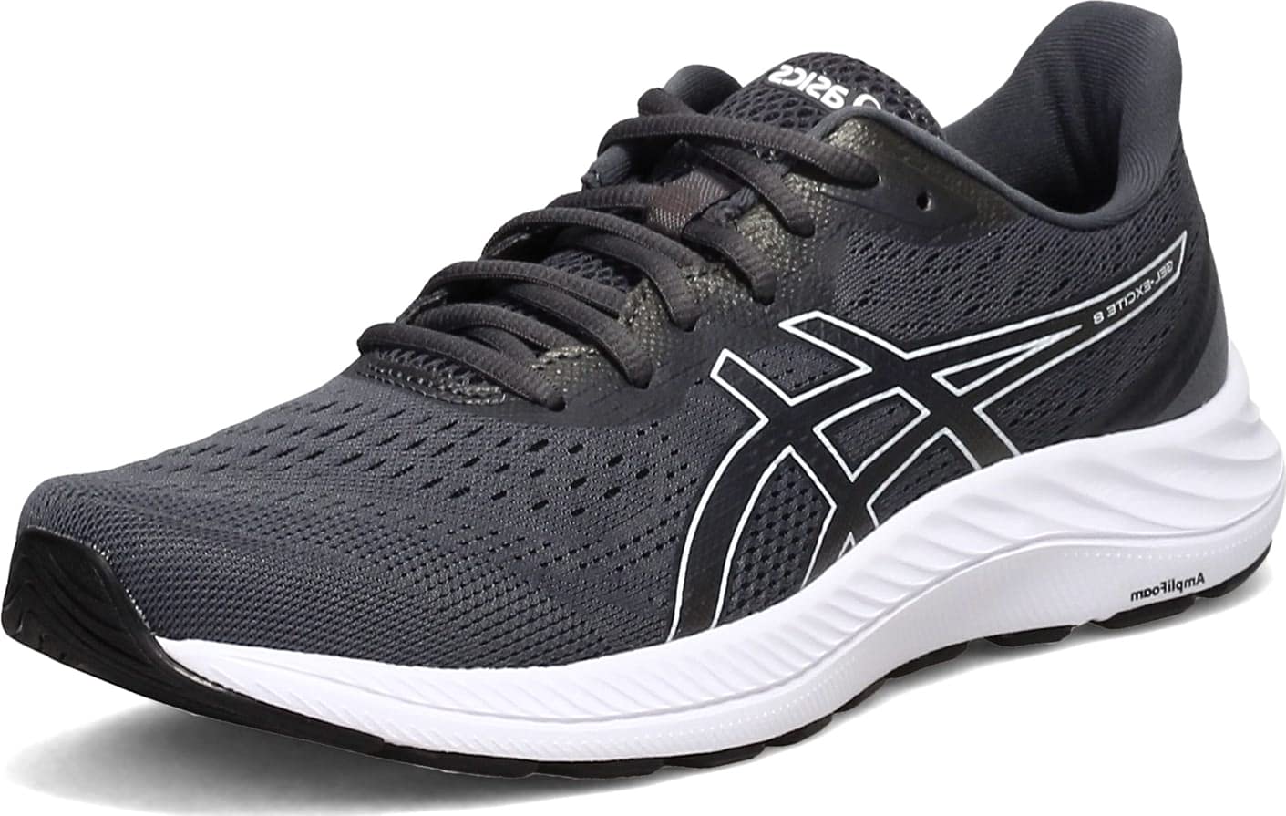 ASICS Men's Gel-Excite 8 Running Shoes - Lightweight Cushioned Sneakers for Jogging, Gym & Everyday Wear | Breathable Mesh Comfort for Road & Trail Running