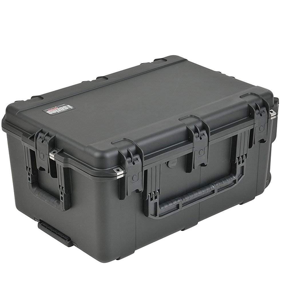 SKB Cases 3I-2617-12BE Hard Plastic Military Standard (Mil-Std) Waterproof Rolling Utility Case for Electronics Storage & Transport - Ideal for Equipment Protection, Field Work & Travel