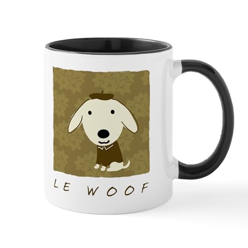 White/Black Inside - Le Woof Mug