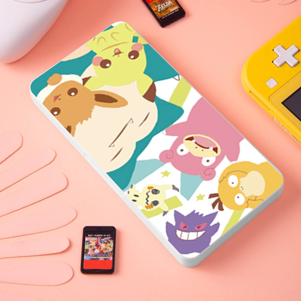PERFECTSIGHT 48 Switch Game Card Holder Case for Nintendo Switch OLED/Lite - Compact Portable Storage Box for Game Cartridges & SD Cards - Kawaii Cute Design - Perfect for Travel, Gaming Parties & Home Organization