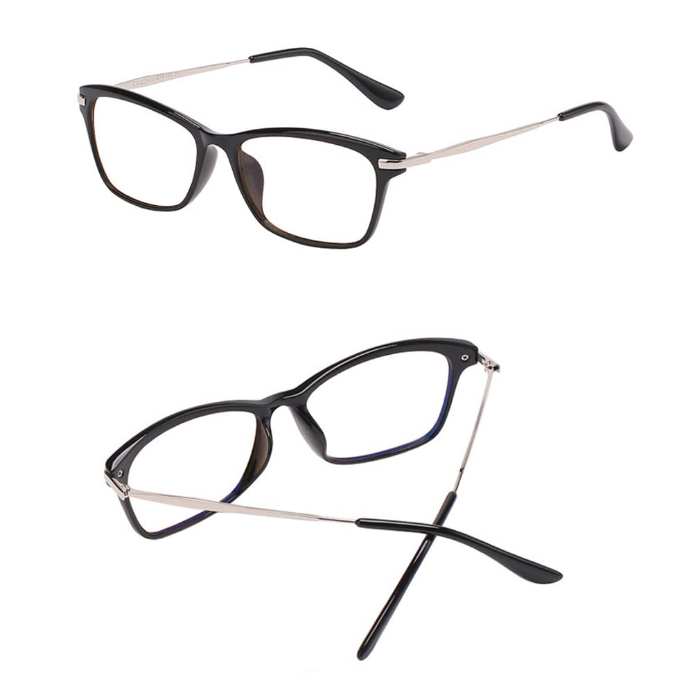 Fashionable Bifocal Reading Glasses for Men & Women - Blue Light Blocking Computer Glasses with Smart Zoom Technology (+1.00 to +3.00 Diopter) - Perfect for Office Work, Reading & Screen Time