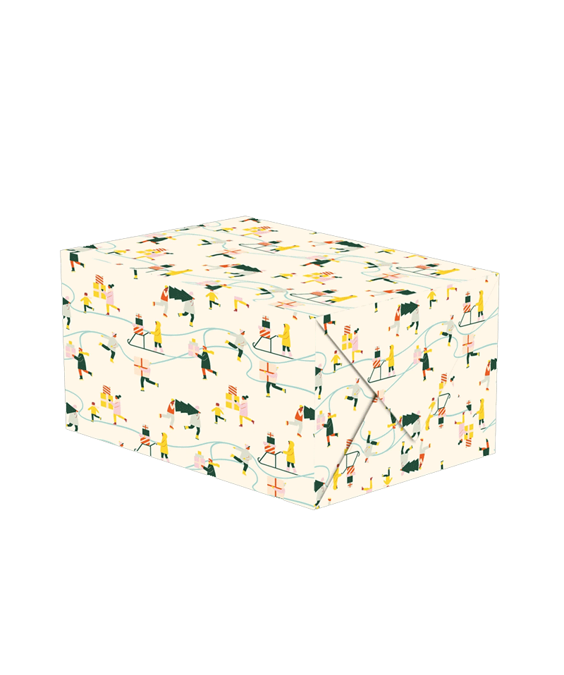 Naomi Wilkinson Skaters Wrapping Paper - Premium Gift Wrap for Skateboard Enthusiasts | Perfect for Birthdays, Holidays & Special Occasions