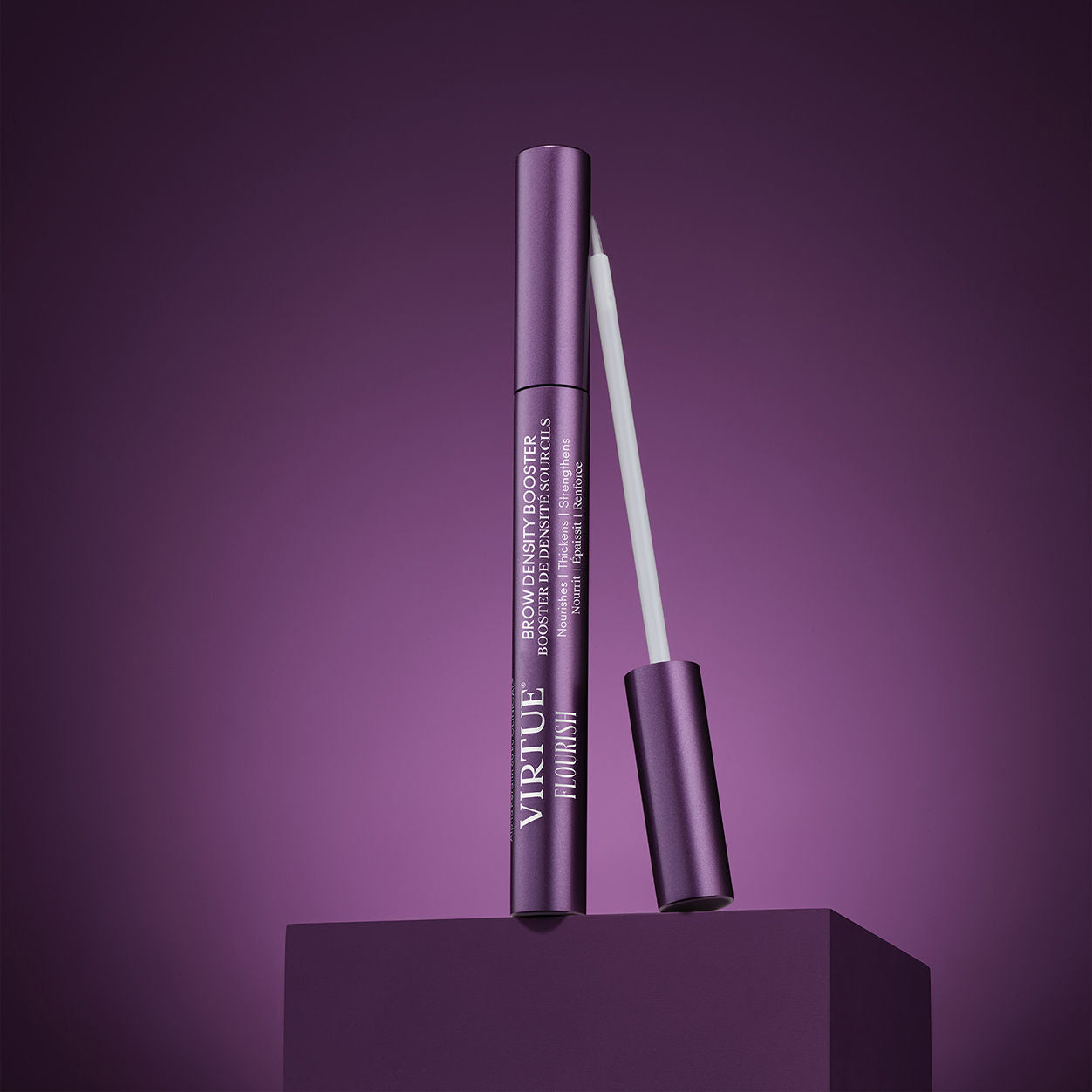 Flourish Brow Density Booster - Natural Eyebrow Growth Serum for Thicker, Fuller Brows | Perfect for Sparse Brows & Daily Eyebrow Care Routine