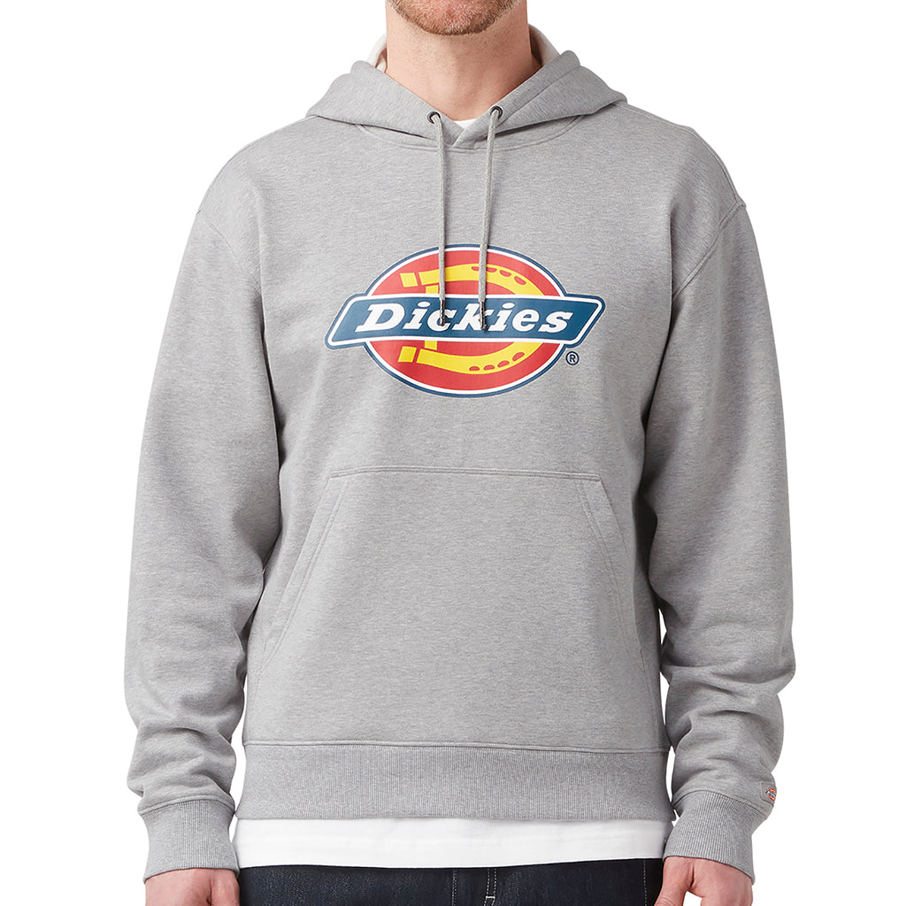 Dickies Men's Tri-Color Logo Pullover Hoodie - Comfortable Casual Wear for Work, Street Style & Outdoor Activities