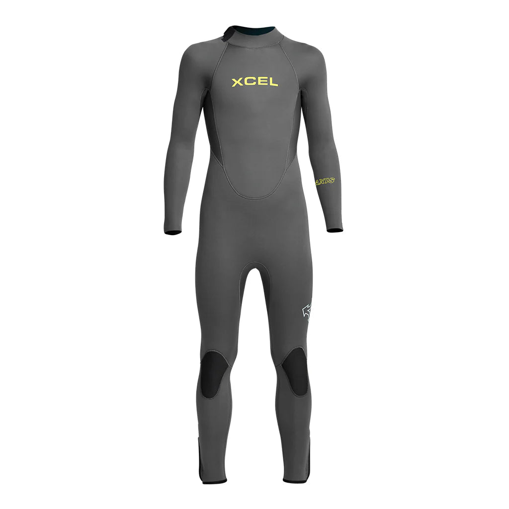 Axis Back Zip 3/2mm Full Wetsuit for Youth - Warm & Flexible Neoprene Surfing Suit - Perfect for Surfing, Diving & Water Sports
