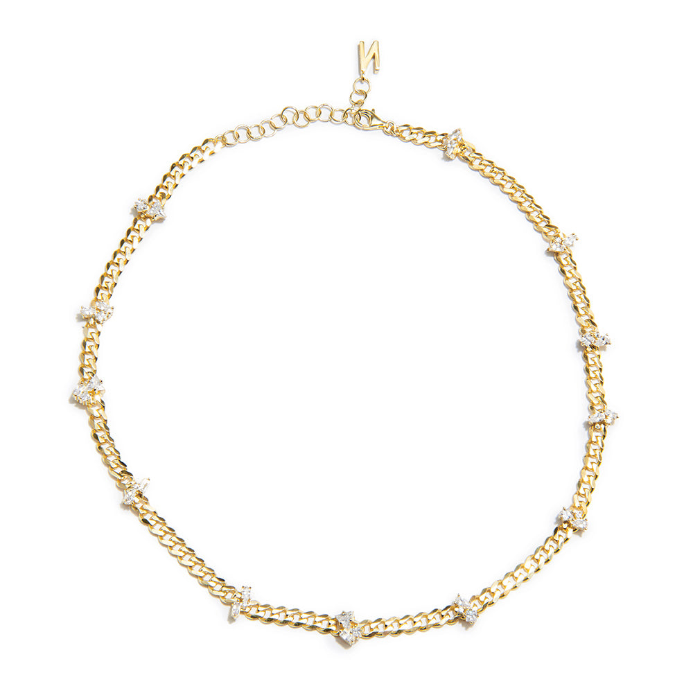 Diana Necklace for Women - Elegant Gold Plated Pendant Jewelry Gift for Her - Perfect for Weddings, Anniversaries & Special Occasions