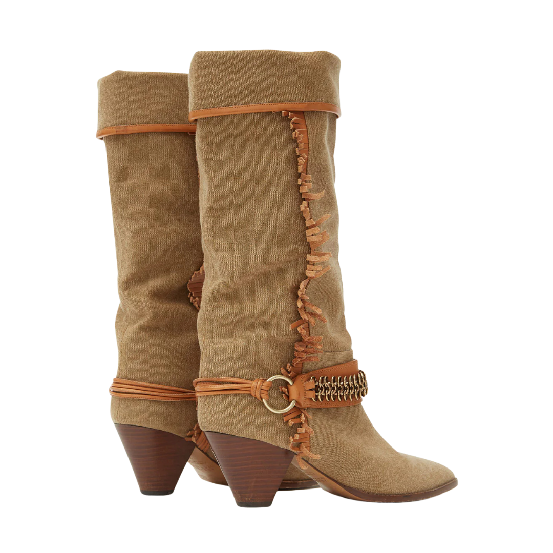 Levon Women's High Boots - Stylish Knee-High Winter Boots with Comfortable Heel for Cold Weather, Snow & Outdoor Activities