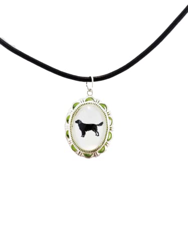 Handmade Cameo Necklace for Women - Unique Boykin Spaniel Dog Jewelry Gift | Perfect for Pet Lovers, Dog Moms & Special Occasions
