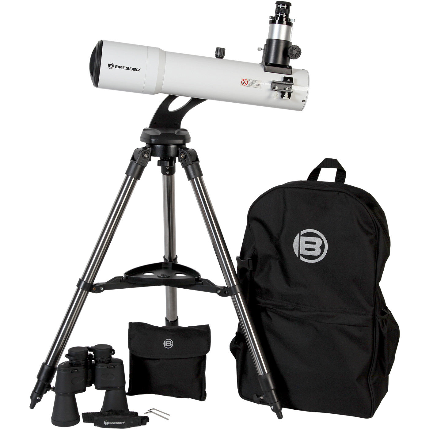 Bresser Comet Edition 102mm Refractor Telescope Kit with Accessories - Perfect for Stargazing, Astronomy Beginners & Night Sky Observation