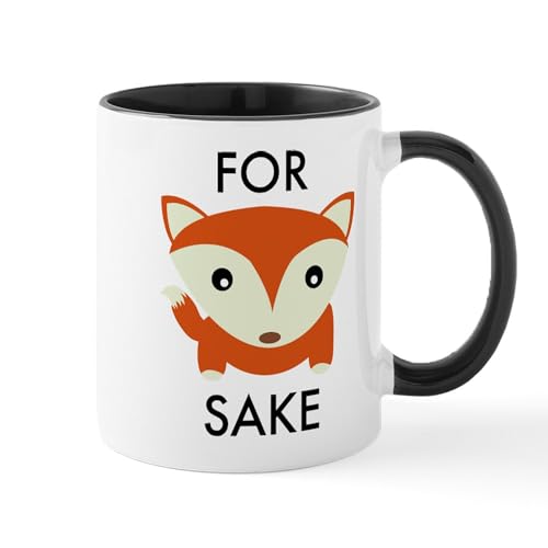 White/Black Inside - For Fox Sake Mug