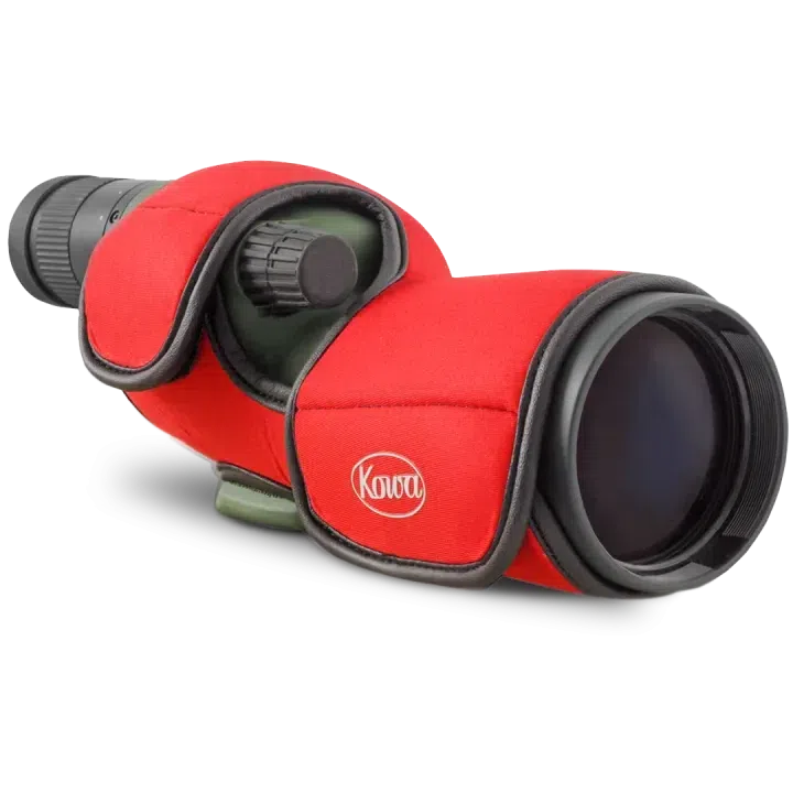 Kowa C 500R Stay-On Protective Case for TSN 500 Series Spotting Scopes - Red | Durable Cover for Birdwatching, Hunting & Outdoor Adventures