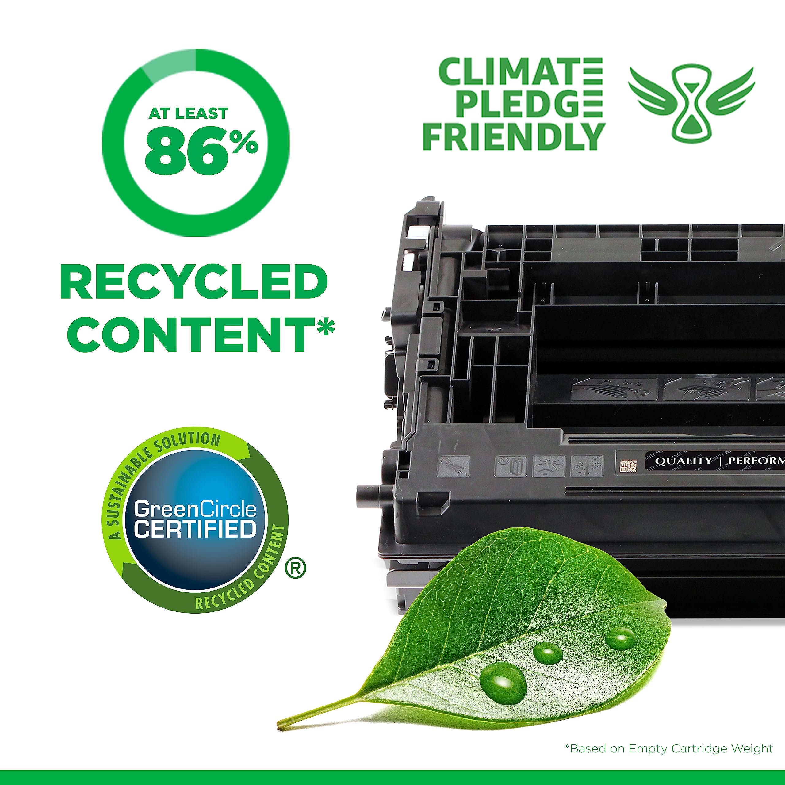 High-Quality Clover Remanufactured Toner Cartridge Replacement for Canon 0264B001AA/1153B001AA (106/FX11) - Black | Compatible with Canon Printers | Perfect for Home & Office Printing Needs