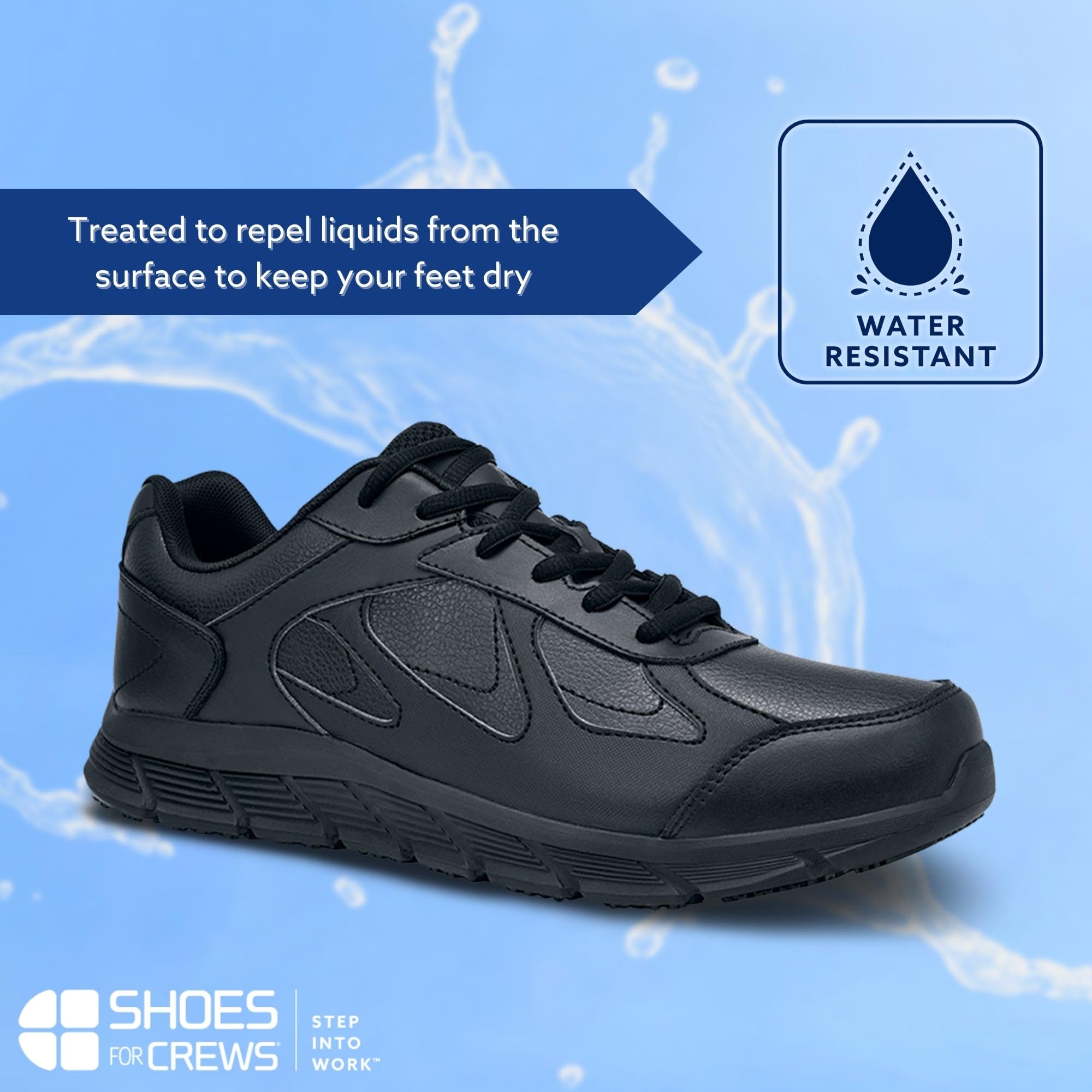 **Slip-Resistant & Waterproof Women's Work Shoes - Shoes for Crews Galley II for Restaurant, Kitchen & Healthcare Professionals**