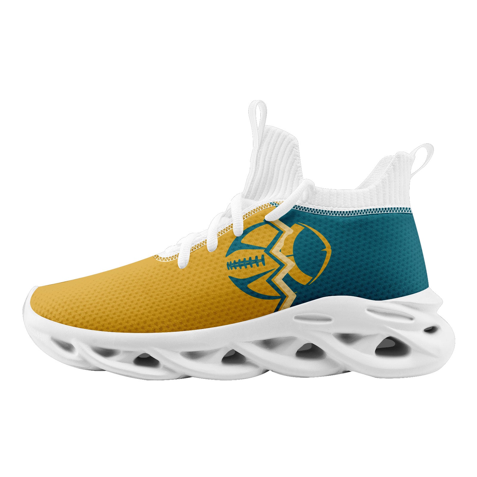 Custom Green & Yellow Florida MaxSoul Shoes and Hat Set - Personalized Matching Combo for Men & Women | Perfect for Sports, Beach Outfits, and Florida Vacation Style