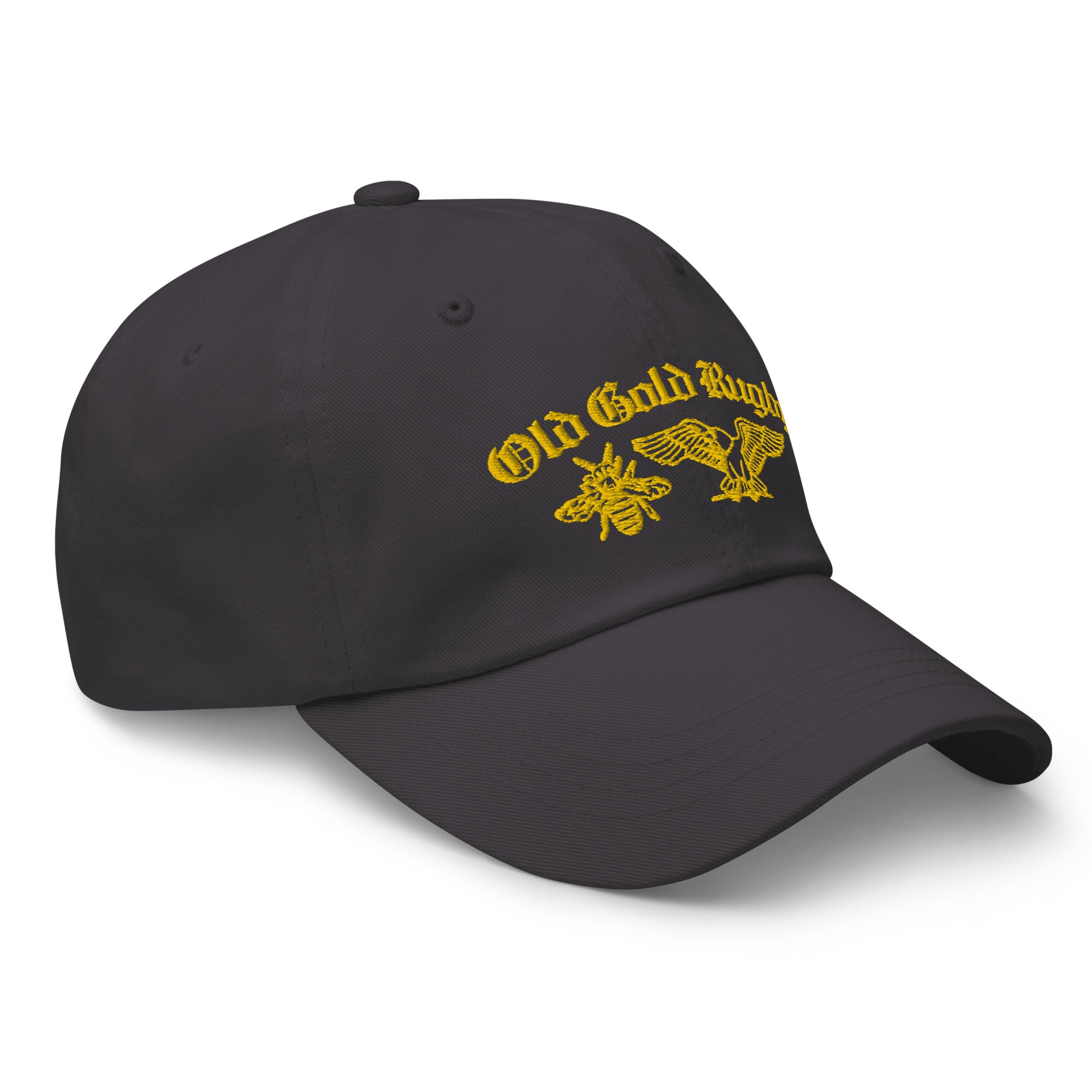 Vintage Old Gold RFC Adjustable Snapback Hat for Men & Women - Perfect for Baseball, Streetwear & Outdoor Activities