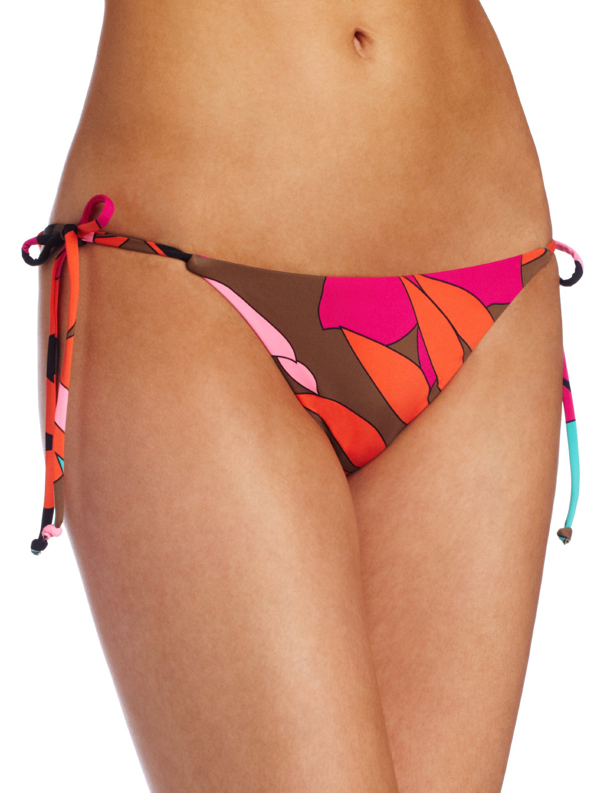 Roxy Juniors Seamless Brazilian String Bikini - Comfortable & Sexy Swimwear for Women - Perfect for Beach, Pool & Summer Vacations