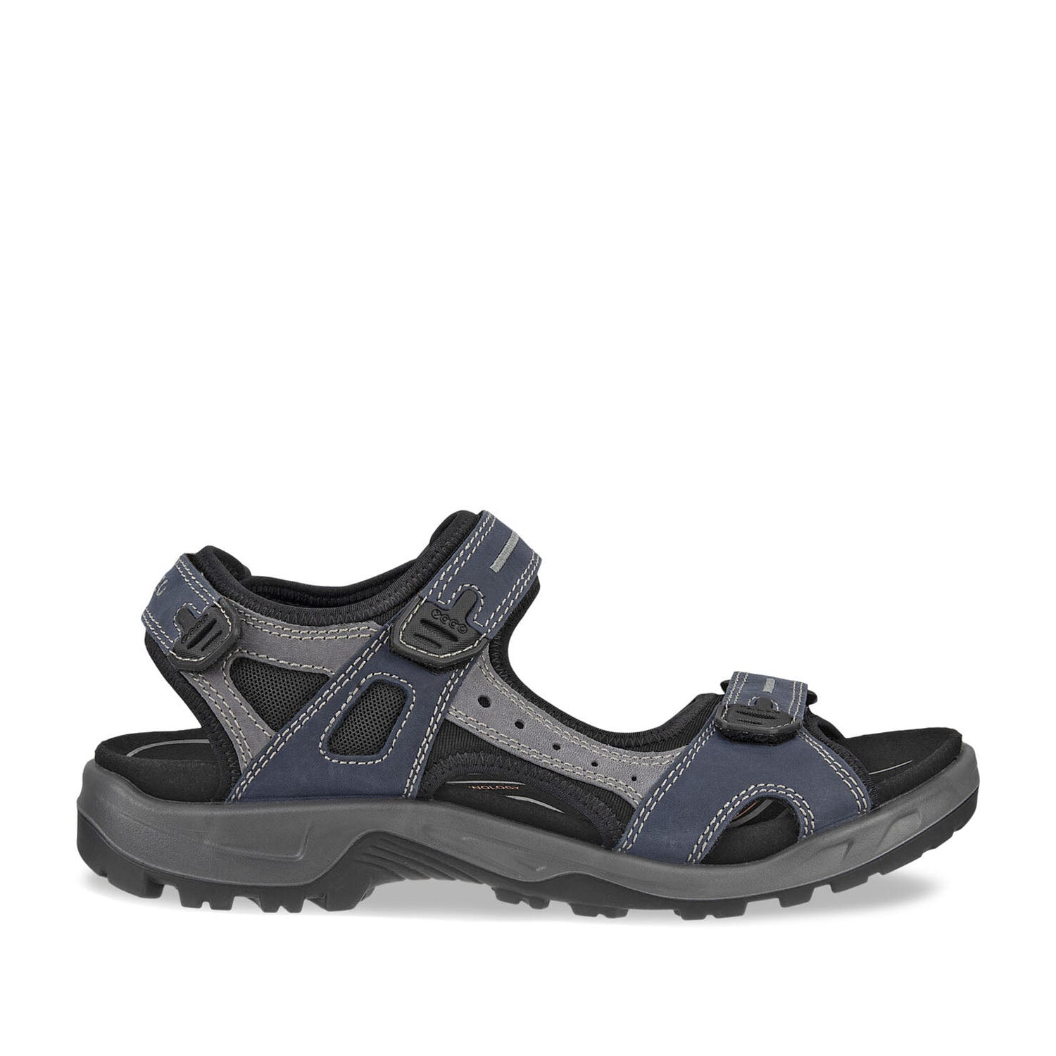 ECCO Men's Offroad Yucatan Hiking Boots - Waterproof Leather Outdoor Shoes for Trekking & Adventure - Marine Blue Color - Perfect for Mountain Trails, Camping & Outdoor Exploration