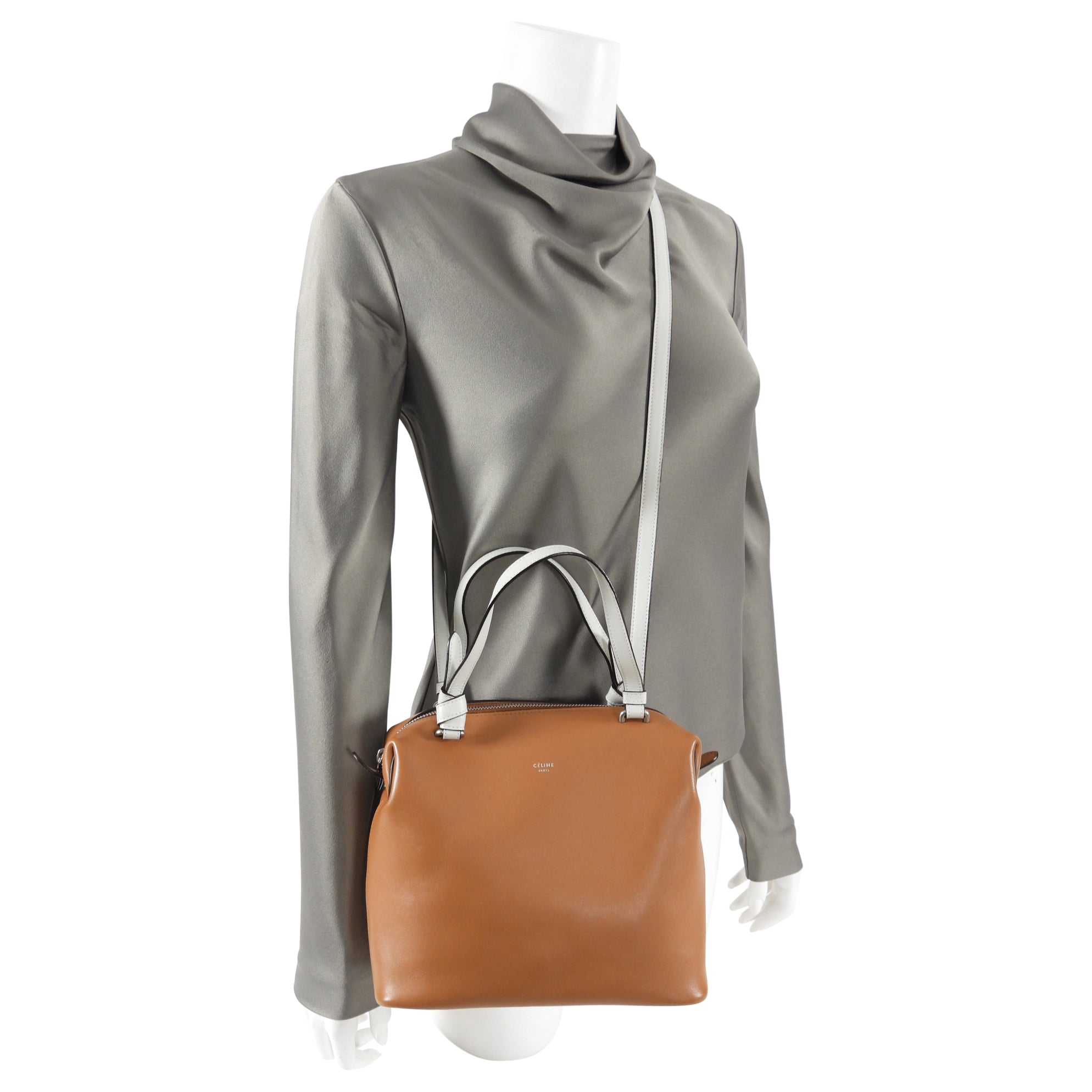 Celine Small Soft Cube Phoebe Philo Two Way Bag - Luxury Crossbody & Shoulder Bag for Women | Perfect for Work, Travel & Evening Out