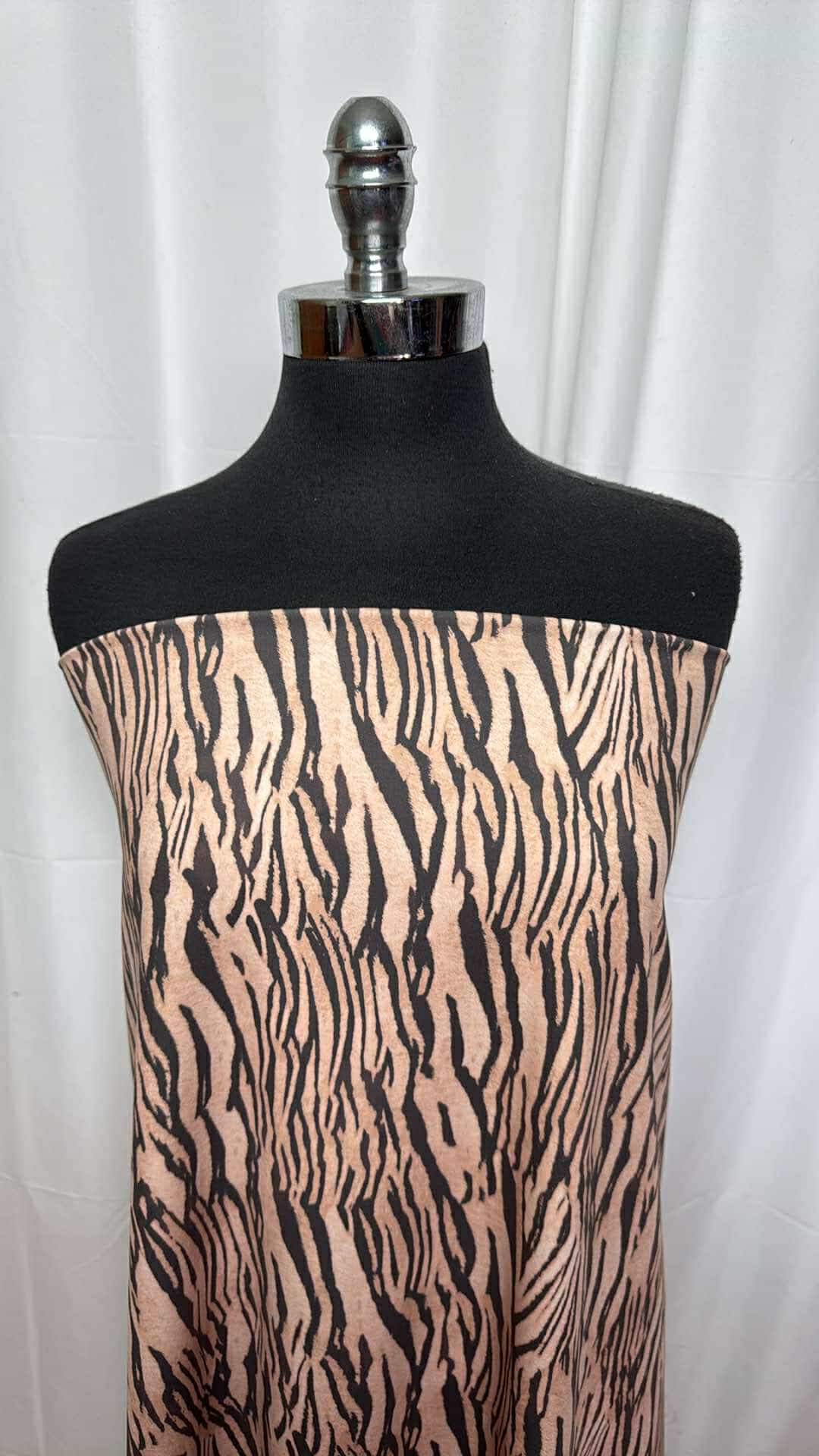 Premium Heavyweight Animal Stripes Fabric - 2 Yard Cut for Upholstery, Curtains & DIY Home Decor Projects