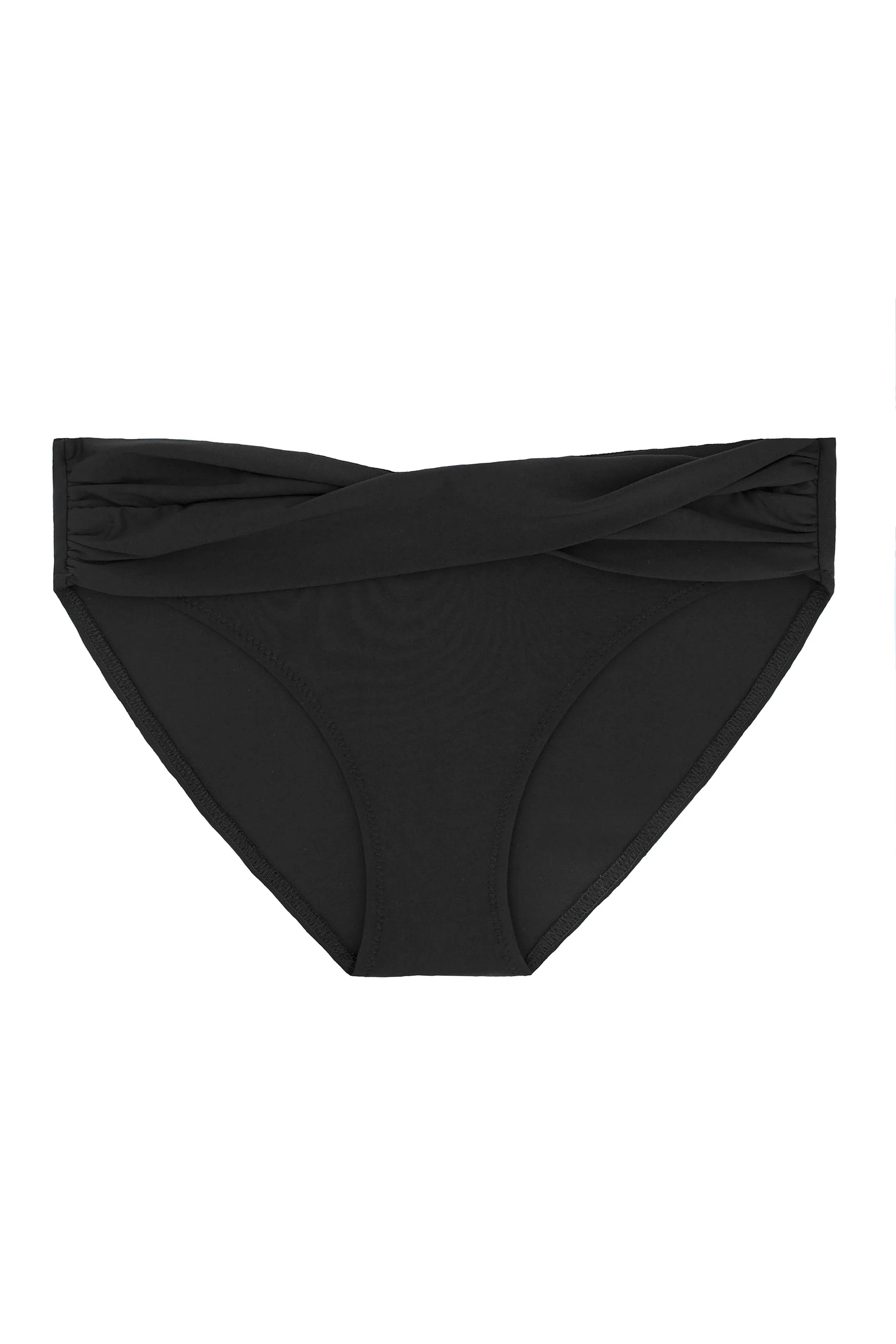 Twist Front Hipster Underwear - Sexy Black Women's Panties for Everyday Comfort & Style | Perfect for Yoga, Lounge & Sleepwear