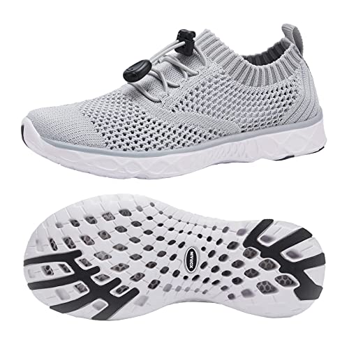 ALEADER Quick Dry Water Shoes for Kids - Slip-On Design for Toddler, Little Kid & Big Kid - Perfect for Swimming, Beach, Pool & Outdoor Activities