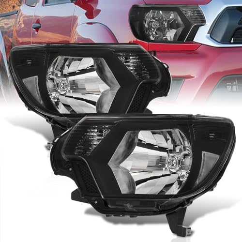 Black Housing Clear Lens Clear Reflector
