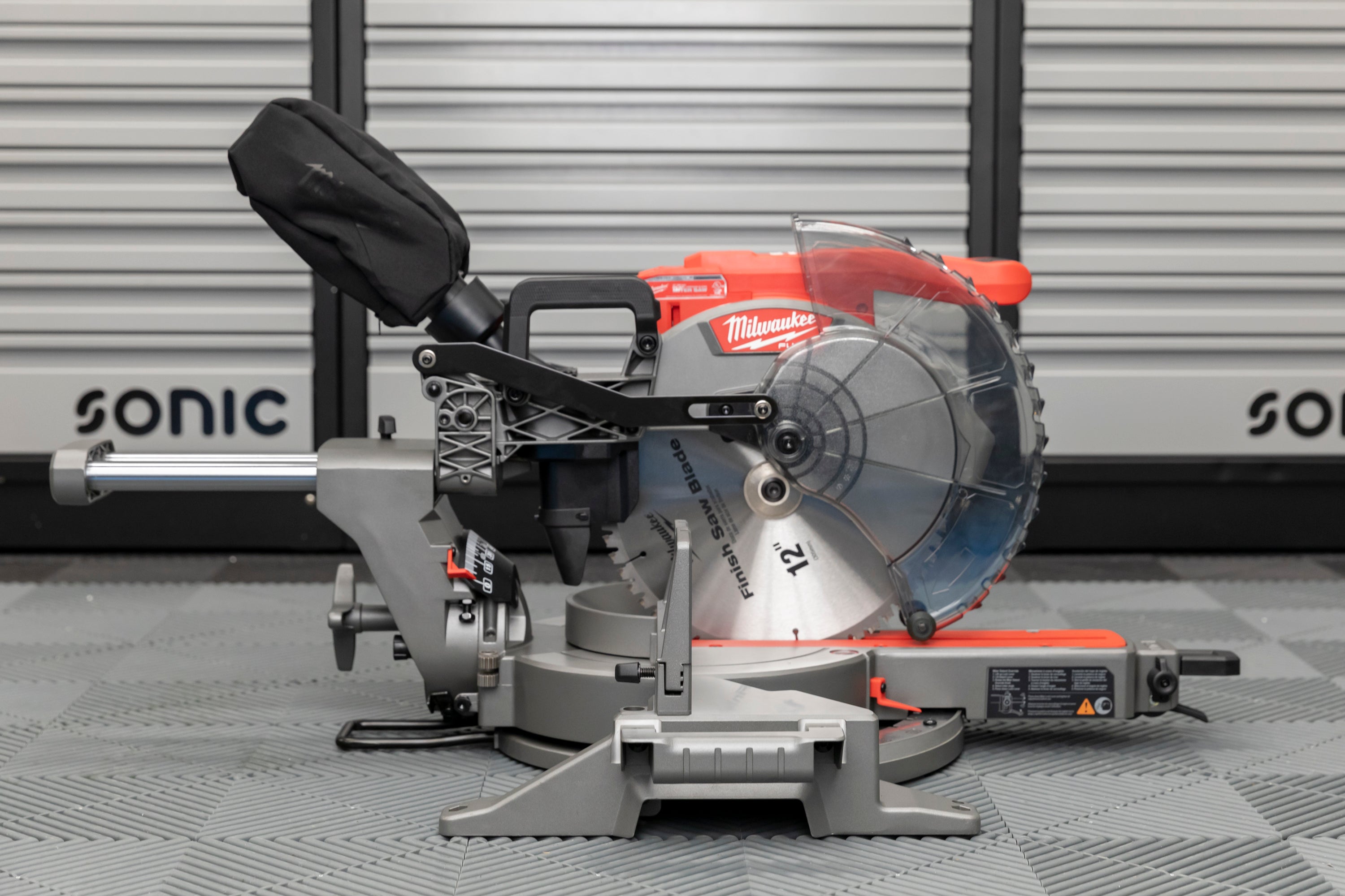 Milwaukee M18 FUEL 12-Inch Dual Bevel Sliding Compound Miter Saw - Cordless Power Tool for Woodworking & Construction Projects