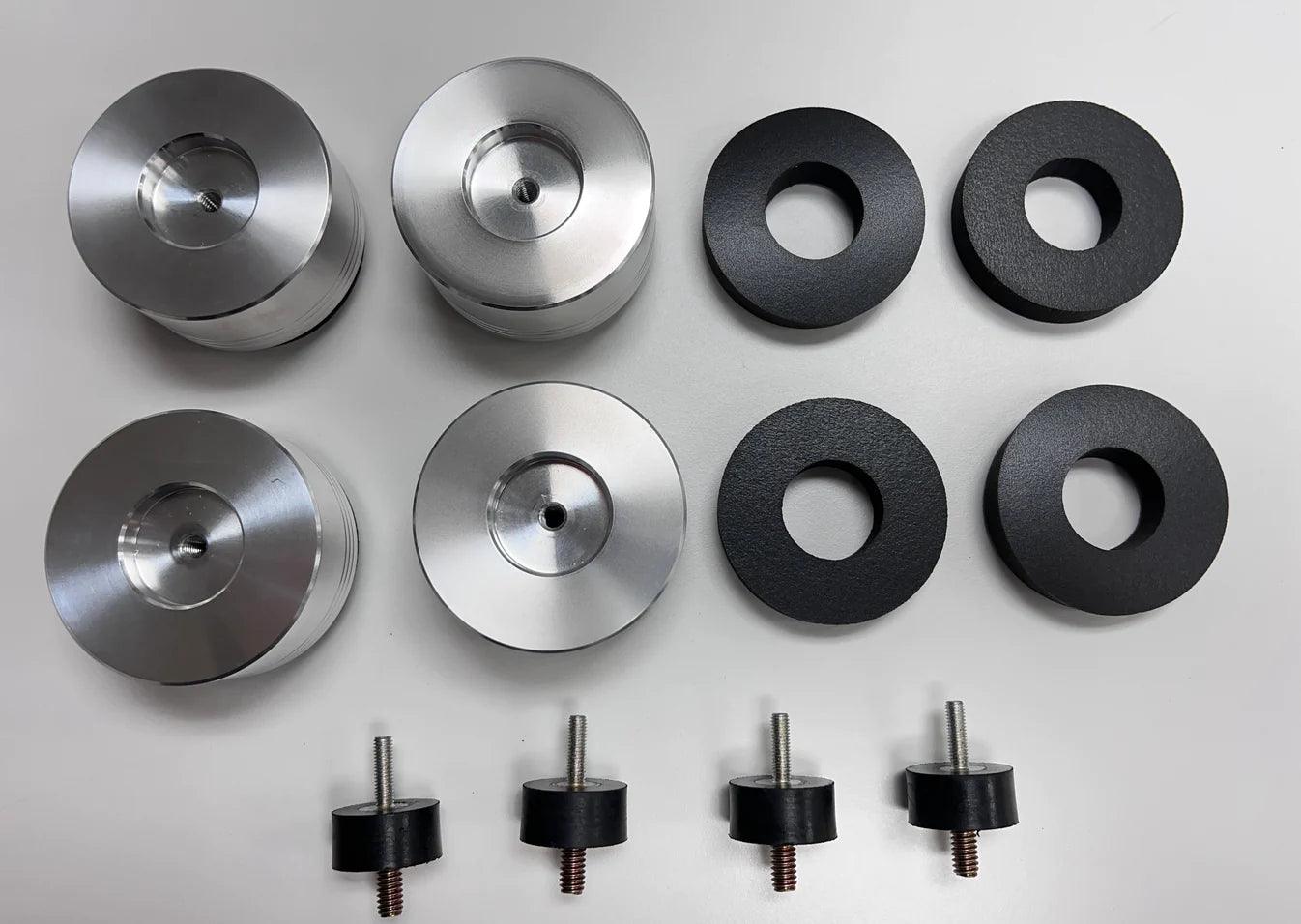 VPI HW 40 Isolation Feet - Premium Audio Equipment Vibration Dampers for Turntables & Hi-Fi Systems - Reduce Noise & Improve Sound Quality for Home Audio Setup