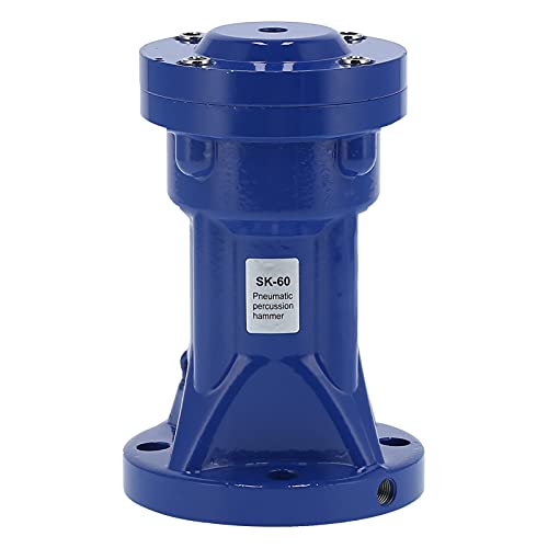 **Pneumatic Percussion Hammer - Aluminum Alloy Air Vibrator for Filter Screen, Silo Emptying, Tank Unloading & Vibrating Tables | Industrial Material Flow Solution**