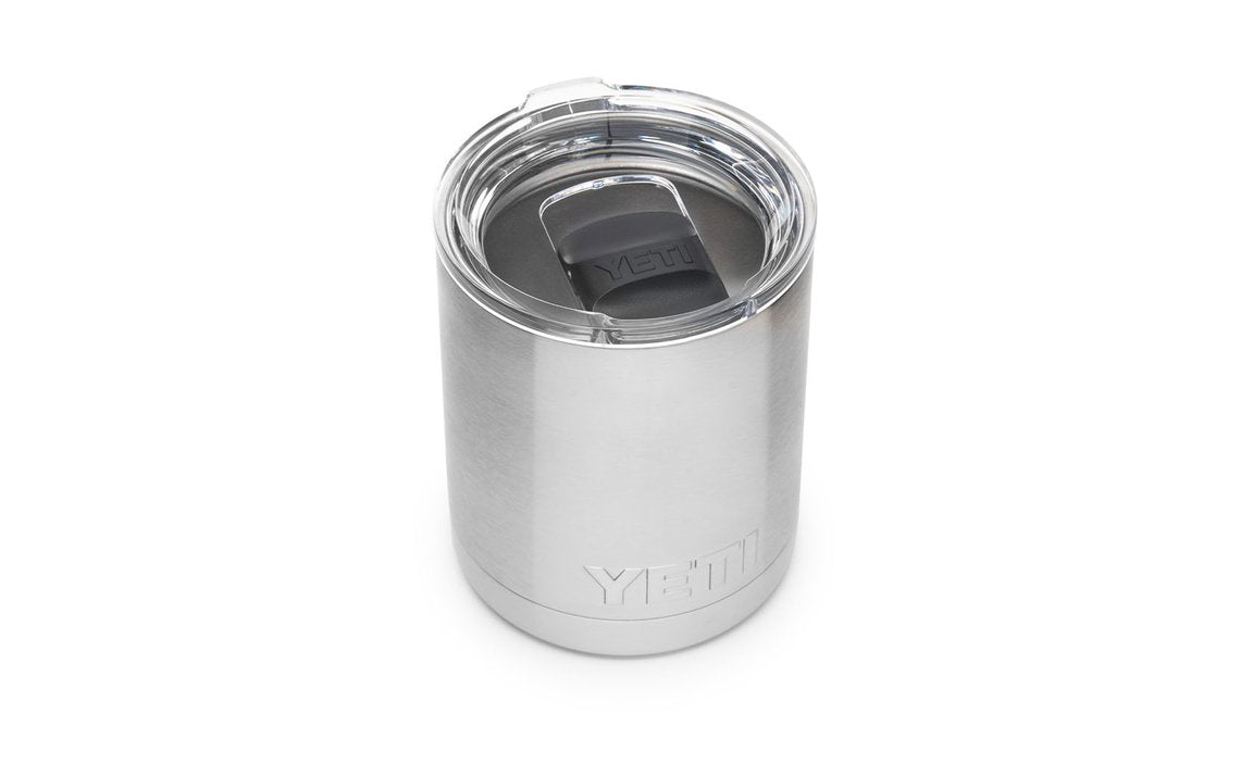 10 oz Rambler Lowball Stainless Steel Tumbler - Perfect for Cocktails, Iced Coffee & Outdoor Adventures