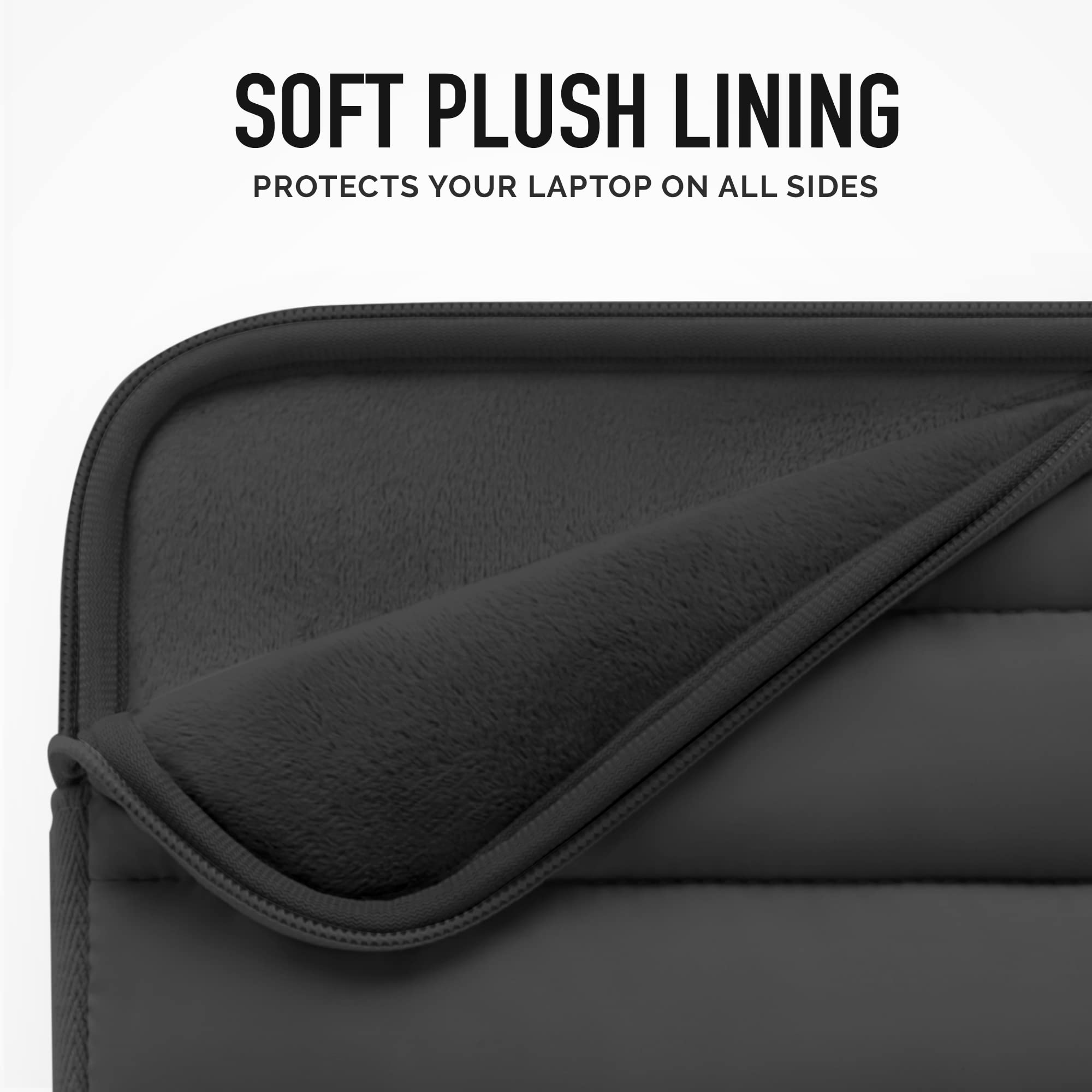 VANDEL Original Puffy Laptop Sleeve Case for 13-14 Inch Laptops - Protective Computer Bag Cover Compatible with MacBook Air/Pro 13/14, iPad Pro 12.9, HP, Dell, ASUS - Perfect for Work, Travel & School Use