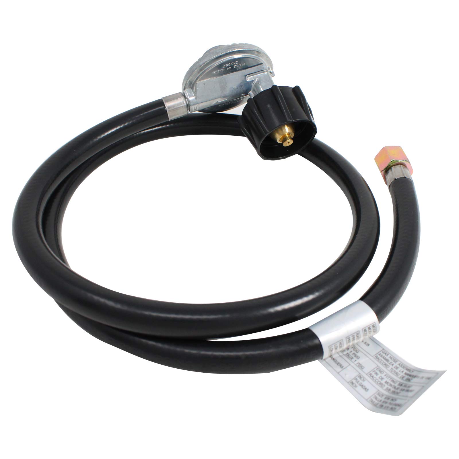 Weber Genesis EP-310 LP (2009) BBQ Gas Grill Propane Regulator Hose Replacement - 41 Inch Compatible with Weber Genesis Series - Perfect for Outdoor Cooking, Backyard Grilling & Camping