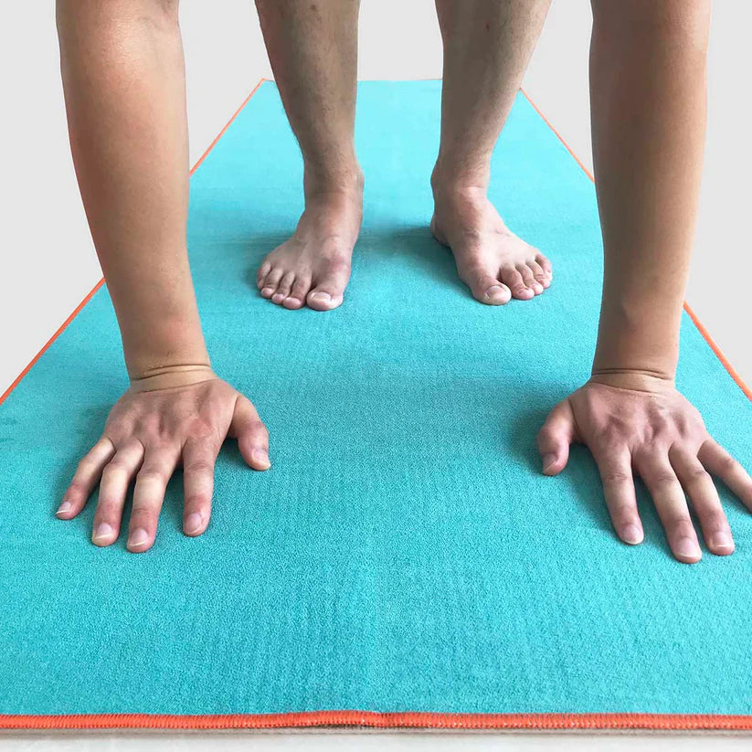Premium Non-Slip Asana Yoga Mat Towel - Extra Grip for Hot Yoga & Pilates - Ideal for Home Workouts, Studio Classes & Gym Sessions