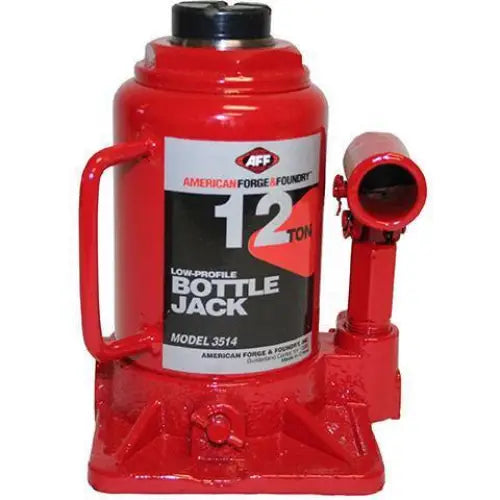 Heavy Duty AFF Short Body Bottle Jack - 20 Ton Hydraulic Car Lift Jack for Trucks, SUVs & Vehicles - Ideal for Auto Repair, Tire Changes & Emergency Roadside Assistance