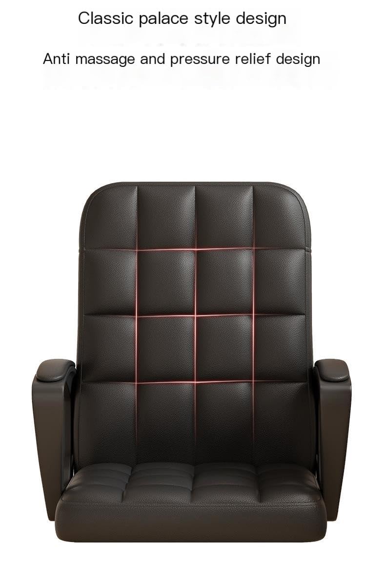 Ergonomic Swivel Executive Office Chair with Adjustable Armrests - Mid Back PU Leather Computer Desk Chair - 360° Rotating Gaming & Work Chair for Home Office - Comfortable Task Chair for Long Hours (White) - Perfect for Home Office, Gaming Setup & Conference Rooms