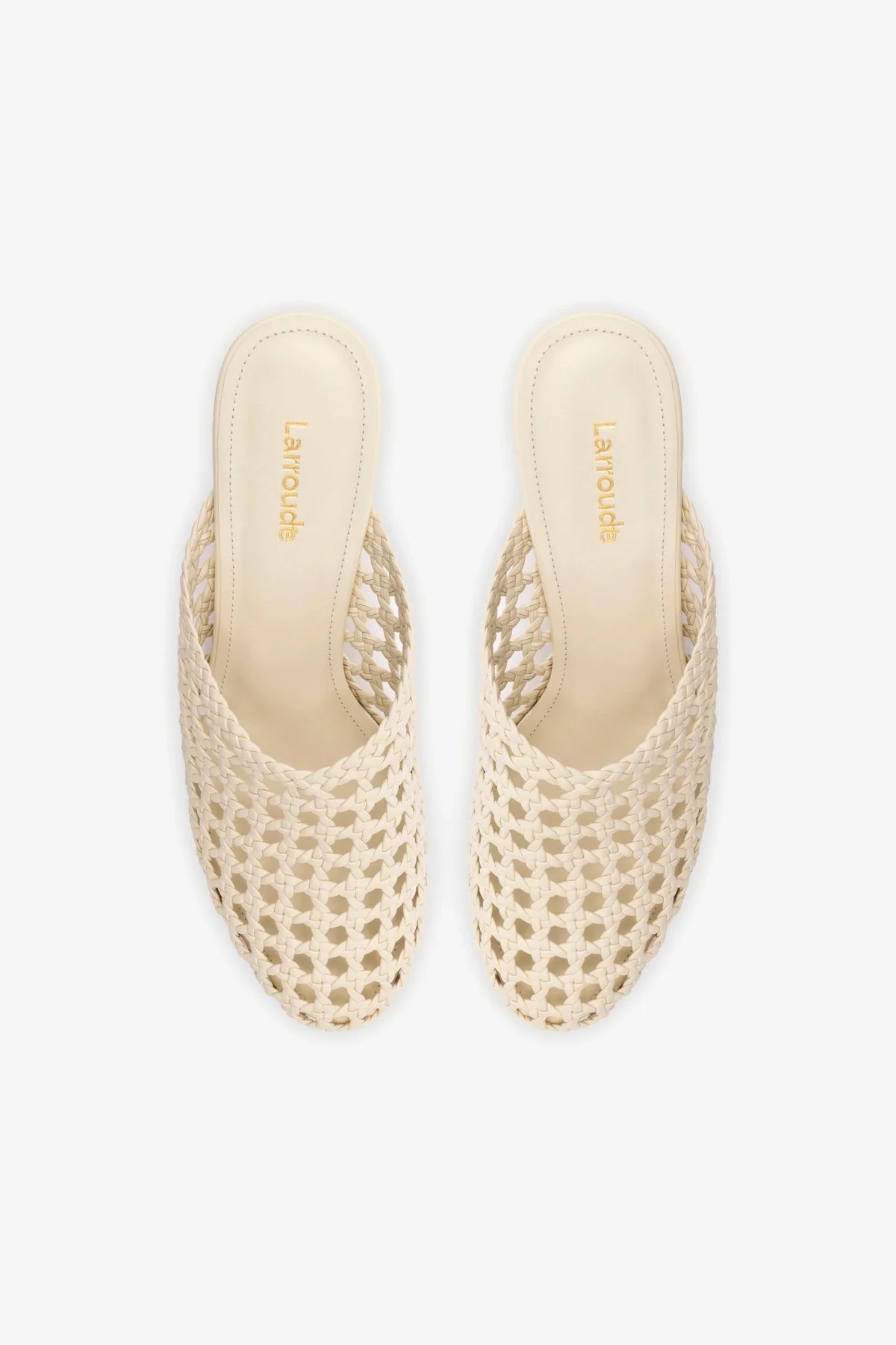 Dew Drop Macrame Mule Ivory Leather Sandals - Bohemian Summer Shoes for Women | Perfect for Beach, Vacation & Casual Outfits