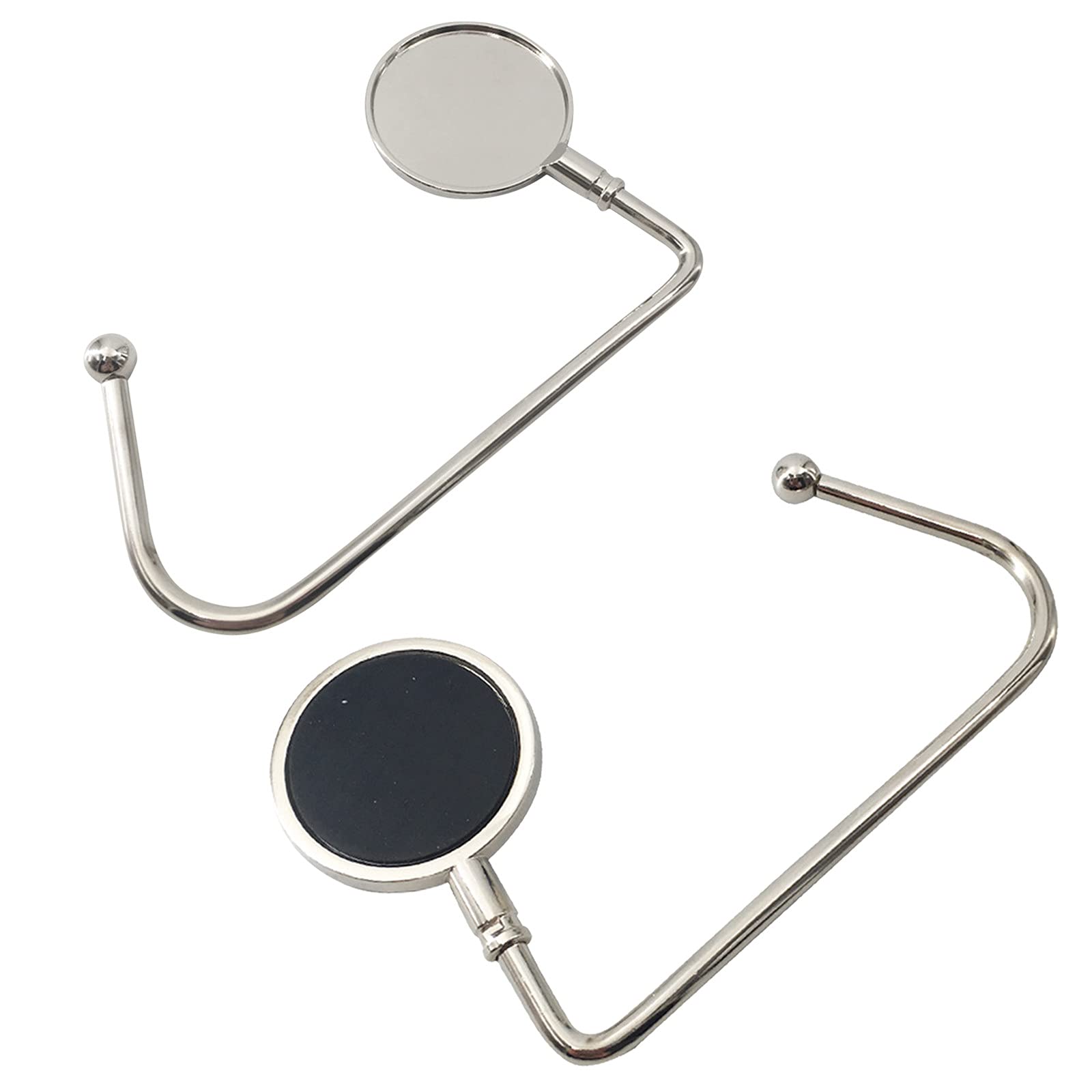 1 Pack Rotatable Mantel Hooks - Heavy Duty Hanger Clips with Safety Grip for Fireplace Decor, Stockings & Holiday Garlands - Wall Mounted Shelf Organizer for Home & Office