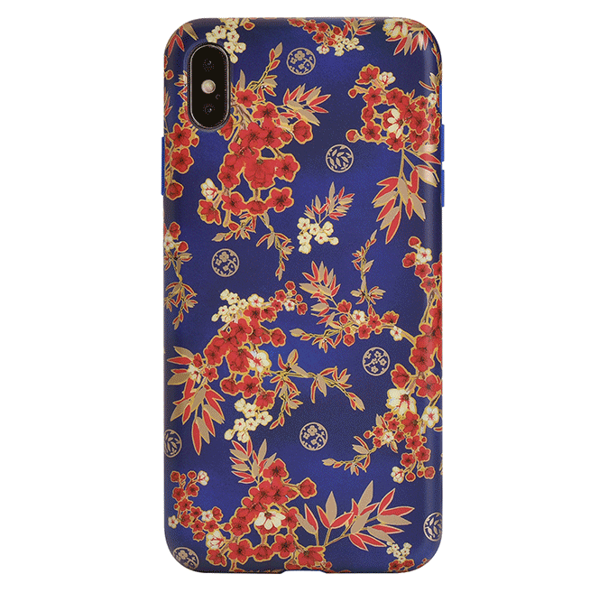 Cherry Blossom Floral Pattern iPhone Case - Elegant Spring Design for iPhone 13/14/15 Pro Max - Perfect for Spring Outfits & Photography