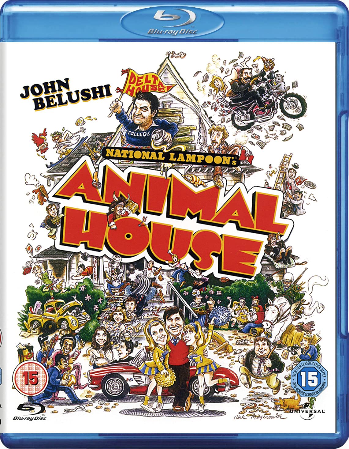 National Lampoon's Animal House DVD - Classic Comedy Movie for College & Party Nights - Perfect for Movie Nights, Gifts & Nostalgic Fun