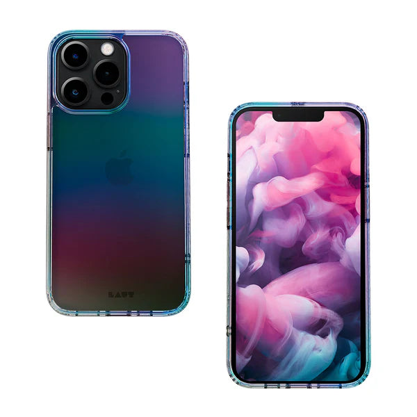 iPhone 13 Pro Max Case - Shockproof & Scratch-Resistant Protective Cover with Holographic Design (Midnight Black) - Perfect for Daily Use, Travel & Outdoor Activities