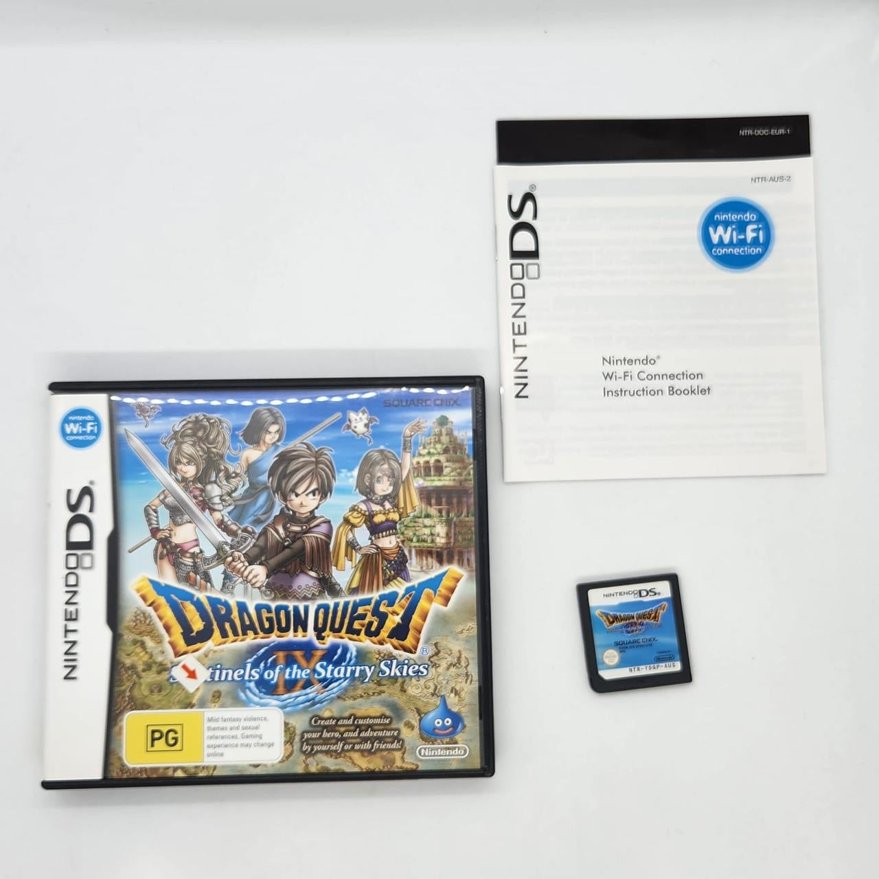 Dragon Quest IX: Sentinels of the Starry Skies - Complete Nintendo DS Game with Manual - Perfect for RPG Fans & Collectors - Great for Travel, Gifts, and Retro Gaming Sessions