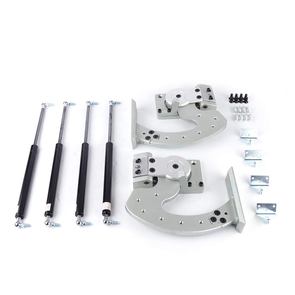Universal Lambo Door Hinge Kit - Adjustable 90 Degree Vertical Door Conversion Kit for Most Cars | Car Accessories | Perfect for Sports Car Upgrades & Show Car Modifications