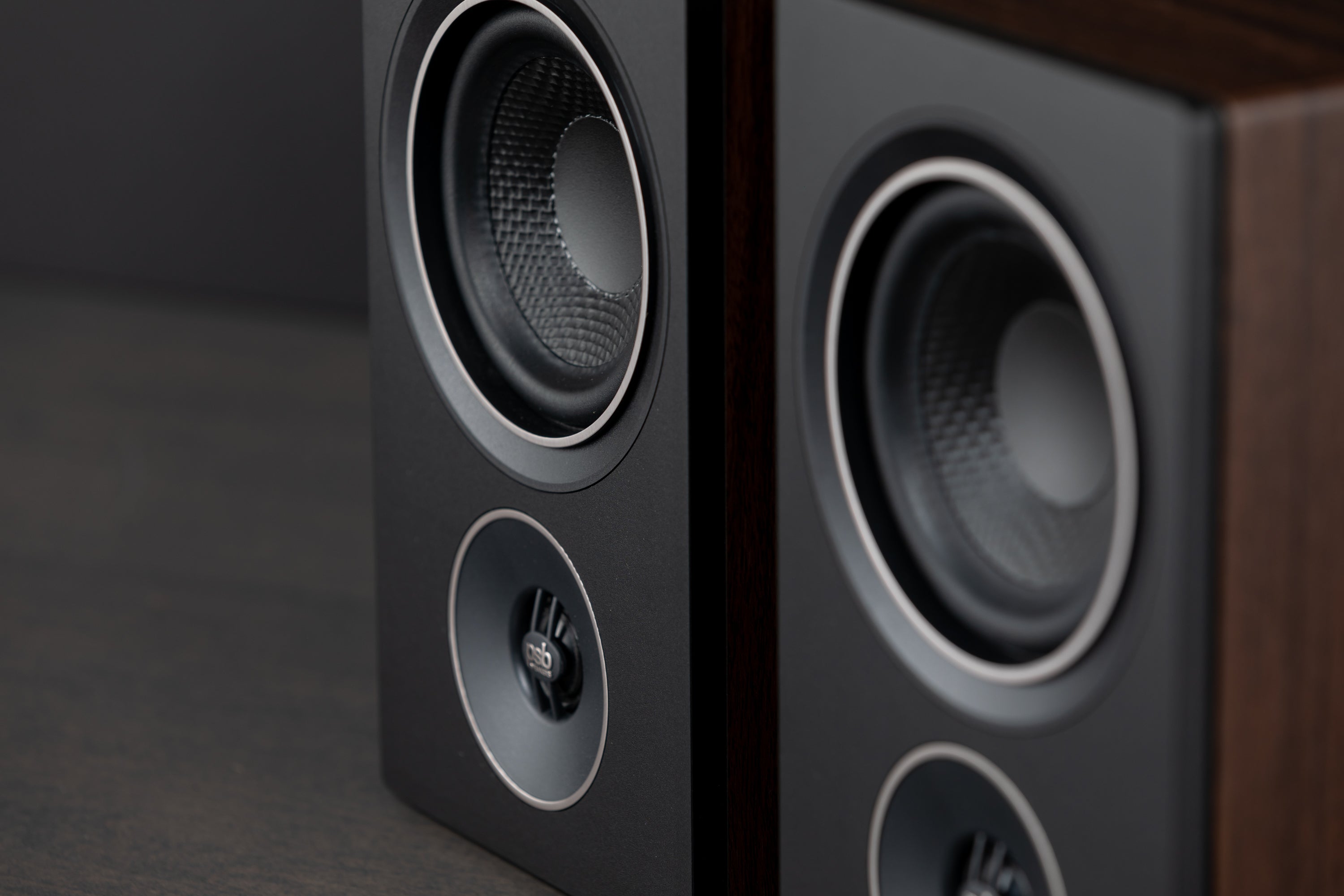 PSB Alpha P3/P5 Compact Bookshelf Speakers - High-Fidelity Audio for Home Theater & Music Listening - Perfect for Small Spaces & Desktop Setups