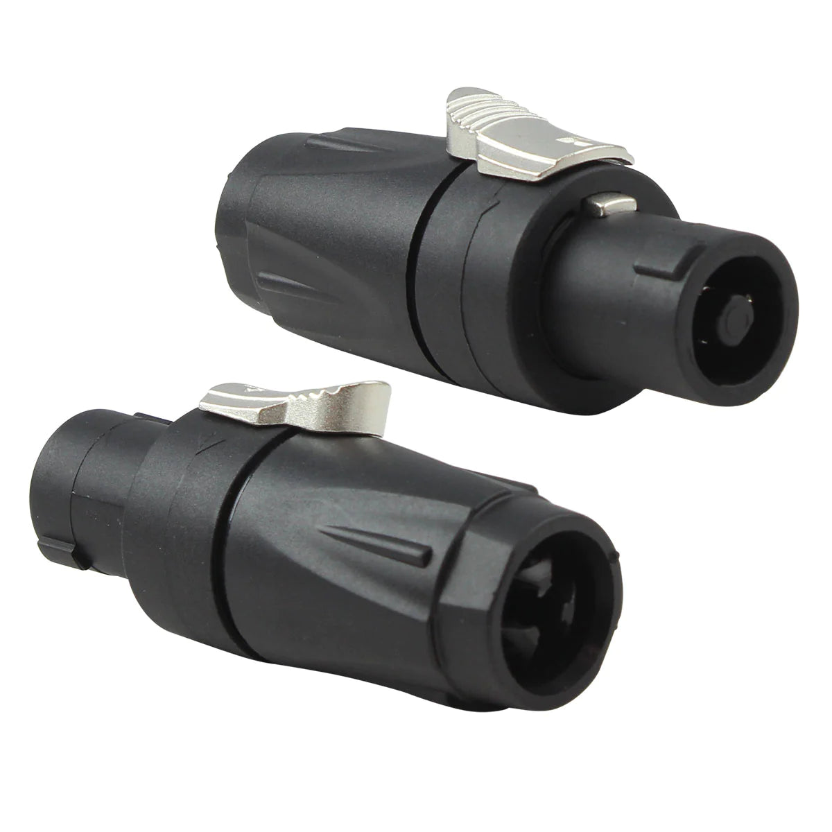 Blastking 4 Pin Male Speakon Connector - Professional Audio Speaker Cable Connector for Live Sound & DJ Equipment - Black
