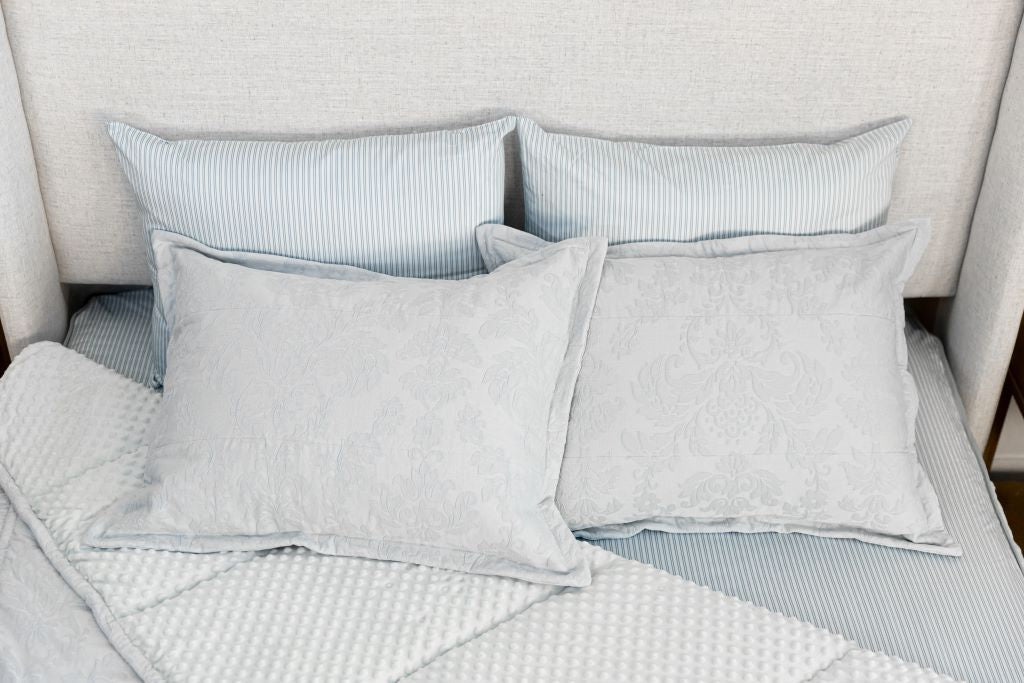 Jane Luxe Pillowcase - 100% Mulberry Silk Pillow Cover for Hair & Skin Care - Queen Size 20x30 Inches (Grey) - Perfect for Beauty Sleep, Travel & Home Decor