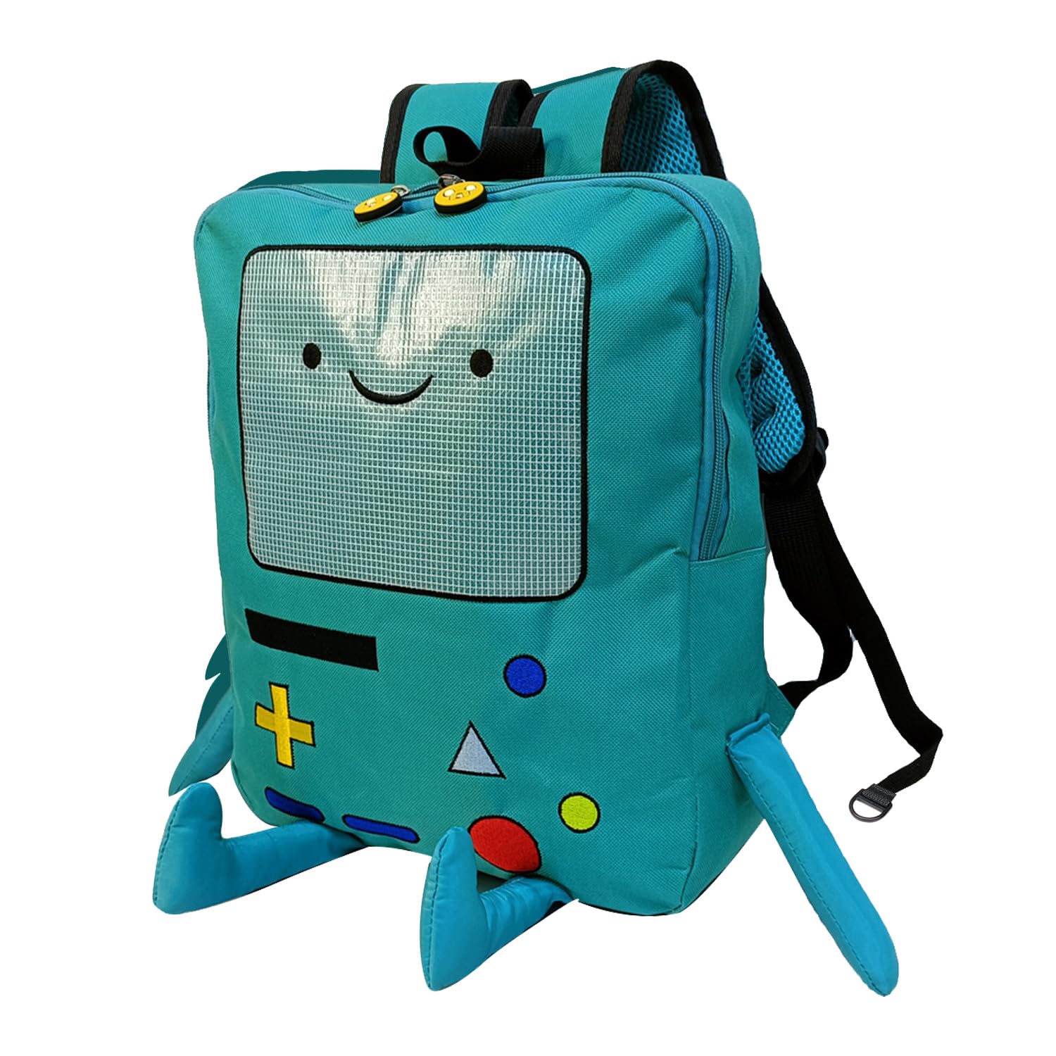 **Adorable Cartoon Backpack for Travel & School - Lightweight Green Anime Bag Inspired by Finn & Jake Adventure | Breathable, Portable & Stylish for Daily Use, Cosplay & Outdoor Trips**