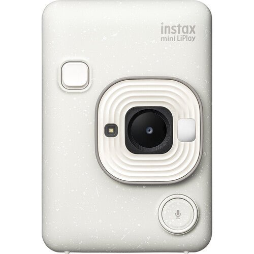 FUJIFILM INSTAX MINI Liplay Hybrid Instant Camera - Digital & Analog Photo Printing in Misty White | Perfect for Travel, Parties & Memory Keeping