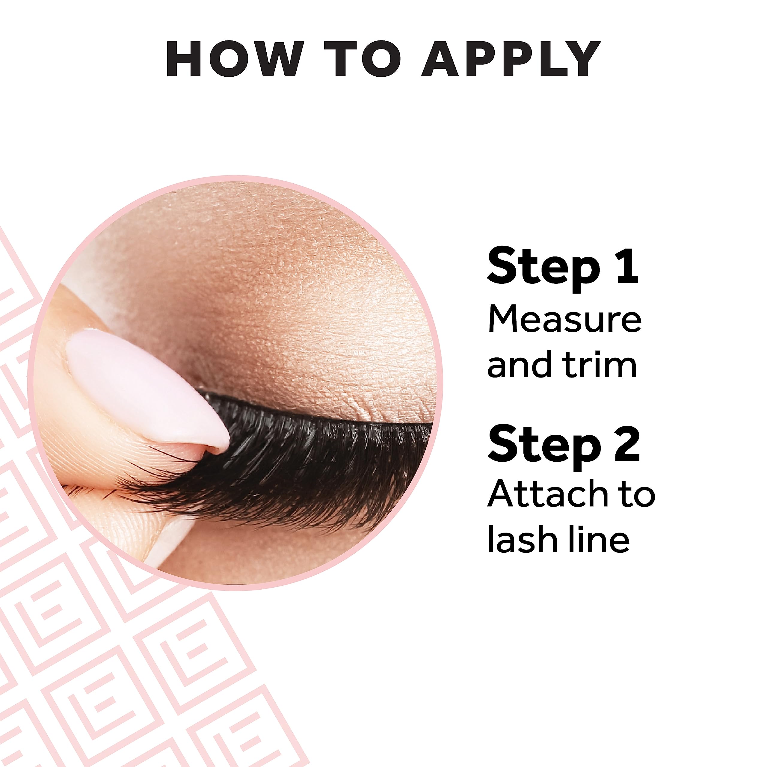 Eylure No.117 Pre-Glued Press On False Eyelashes - Wispy Light Texture Lashes (1 Pair) | Perfect for Weddings, Parties & Everyday Glam