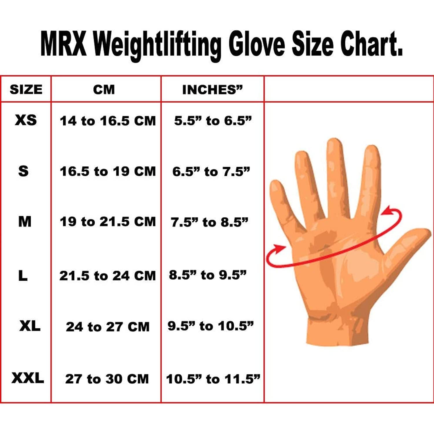 MRX Weight Lifting Gloves for Men & Women - Gym Fitness Gloves with Wrist Support for Bodybuilding, Powerlifting & Cross Training - Perfect for Weightlifting, Workout & Strength Training